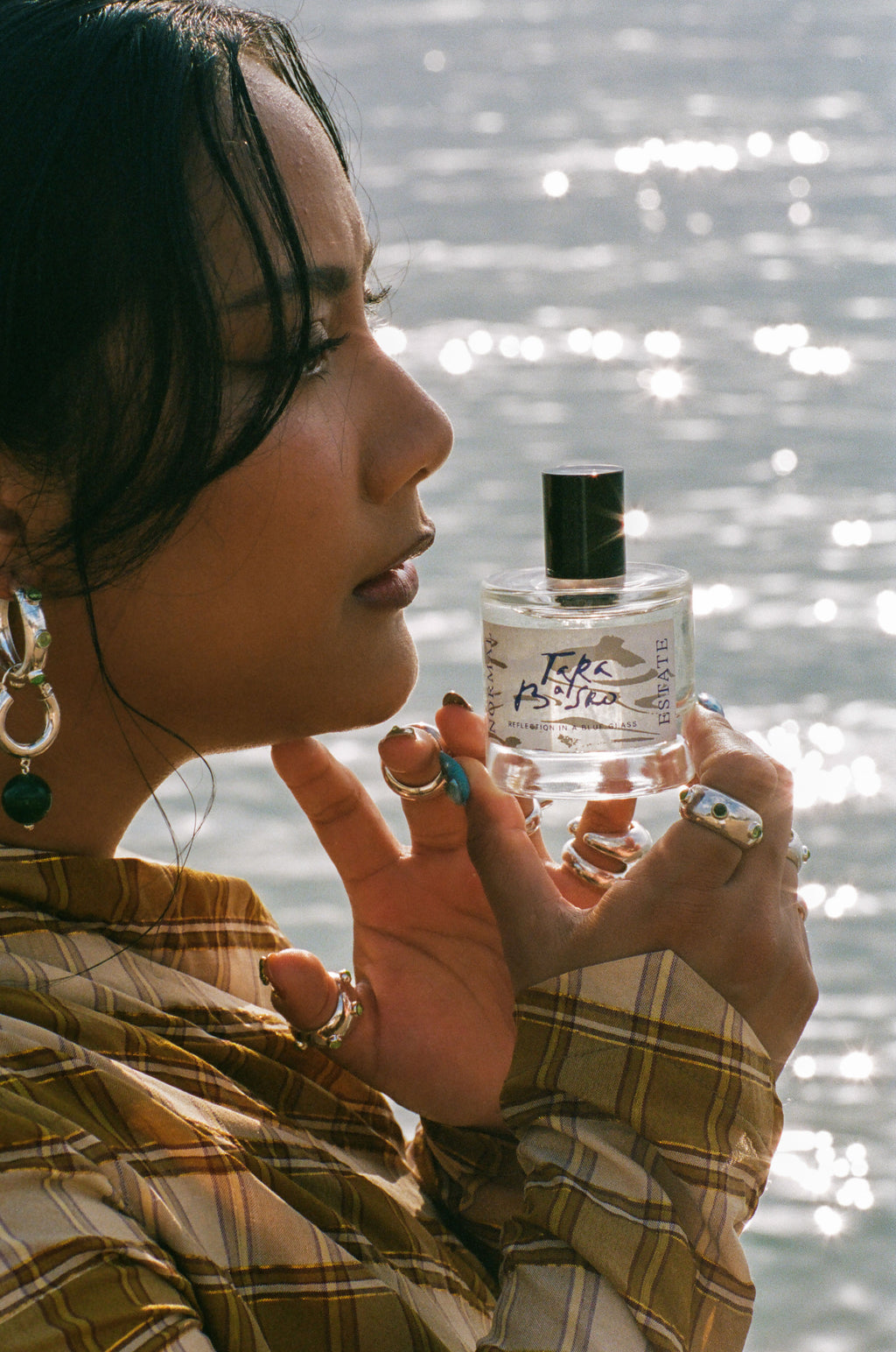 Reflection In A Blue Glass | NE x Tara Basro